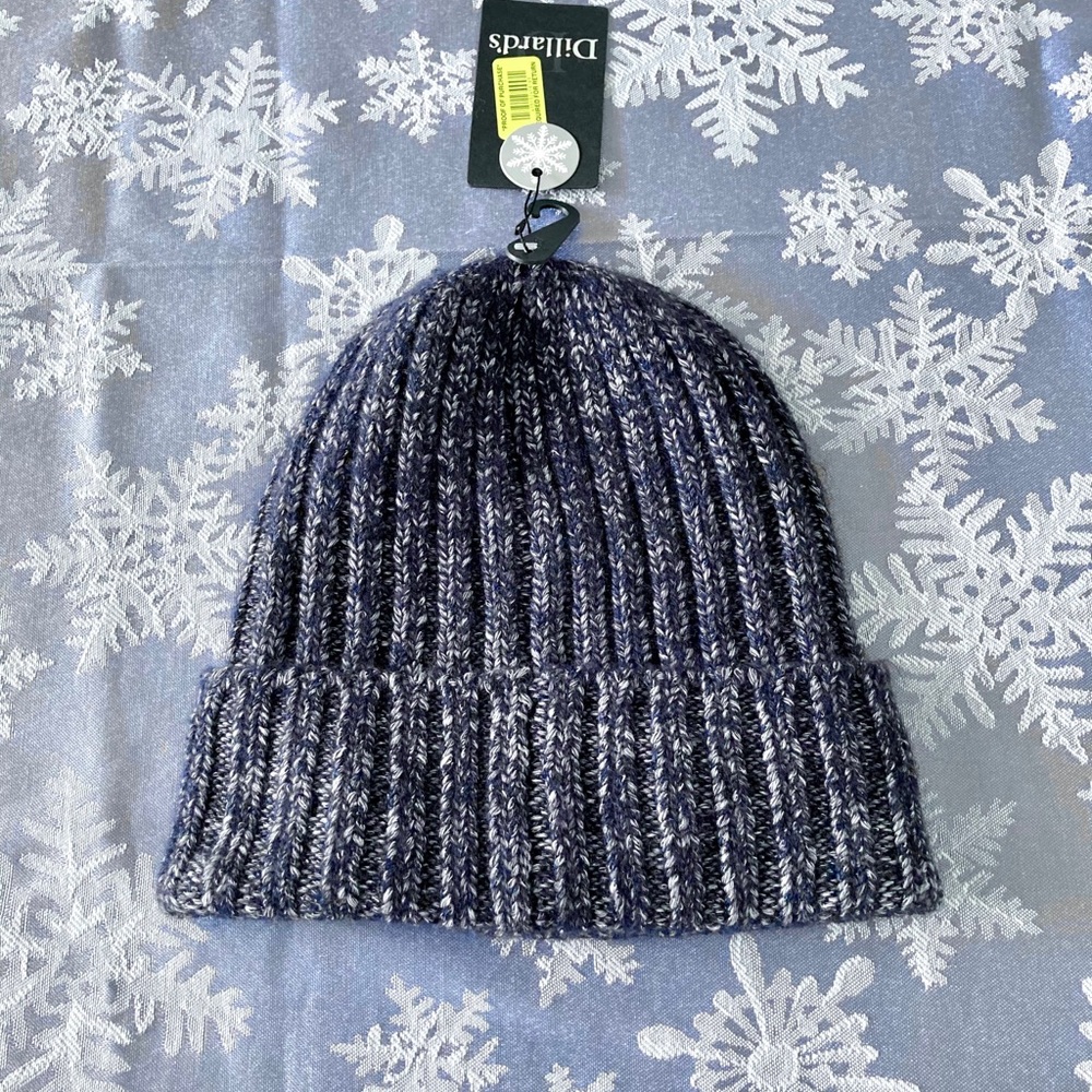 NWT Navy Heather Knit Hat